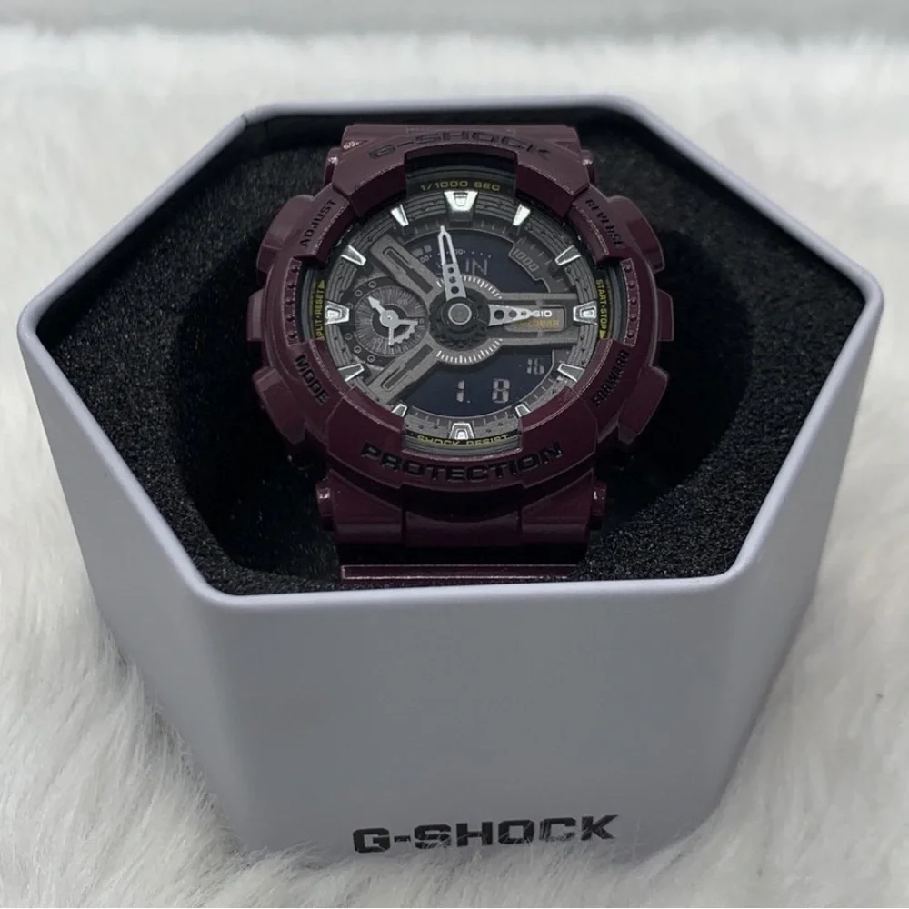 Women’s Casio G-Shock G-110 Metallic Purple Plum Series